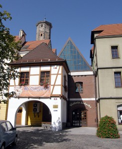 Wschodnia ściana szczytowa nowych sukiennic        