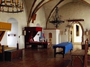 Zamek Grodziec, Sala Rycerska obecnie, fot Sz Wrzesiński