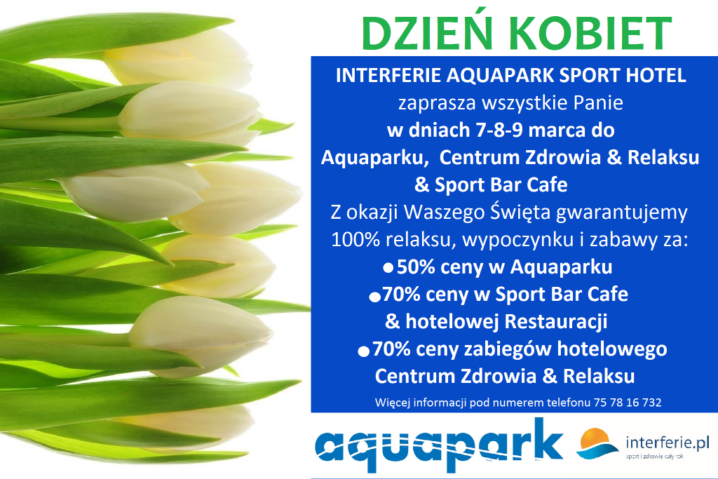 DZIEŃ KOBIET AQUAPARK