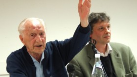 Hainz Kessler podczas spotkania w Berlinie - czasy współczesne.