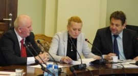 Aneta Szpytma podczas posiedzenia Rady Miasta