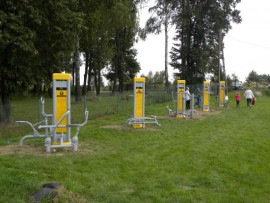 Plac fitness w Pisarzowicach