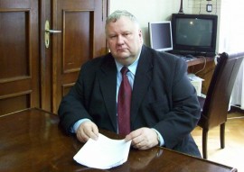 Burmistrz Gryfowa Śl. Olgierd Poniźnik.