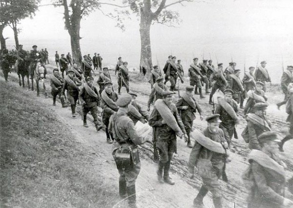 Wkroczenie sowieckiej piechoty