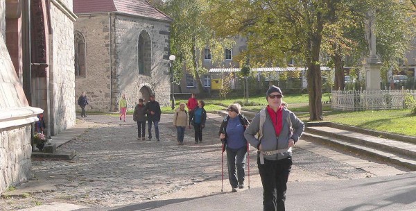 Szli z nami pielgrzymi ze Skorogoszczy spod Opola.