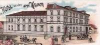 Hotel Drei Kronen przy dzisiejszej ul.Rybackiej