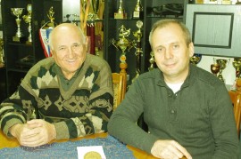 Prezesi Antonii Gilewski (po lewej) i Sylwester Poszelężny (foto: Sławomir Piguła)