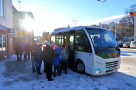Testowy przejazd autobusem miejskim w Świeradowie Zdroju