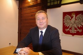 Burmistrz Mirska Andrzej Jasiński