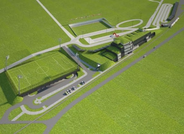 Wizualizacja centrum sportowego w Jakuszycach