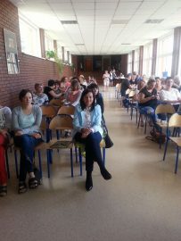 Uczestnicy konferencji podczas wykładów