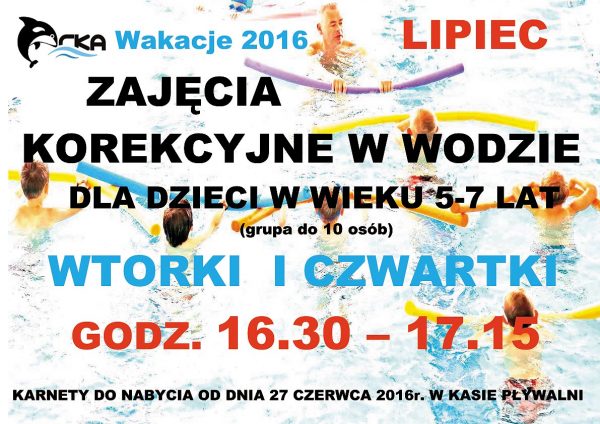 plakat_zajecia korekcyjne LIPIEC 2016