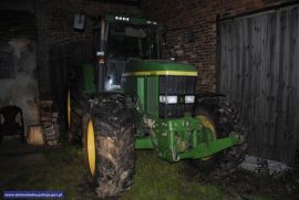 Jeden z odzyskanych ciągników