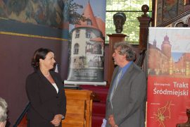 Z Markusem Bauerem, dyrektorem Muzeum Śląskiego w Goerlitz