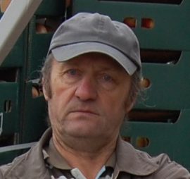 Przewodniczący Społecznego Komitetu Obrony Bezrobotnych w Lubaniu Lesław Hardziej 