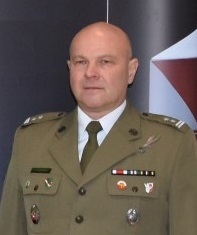 Zastępca komendanta OSS SG w Lubaniu ds. dydaktycznych ppłk SG Tomasz Różański